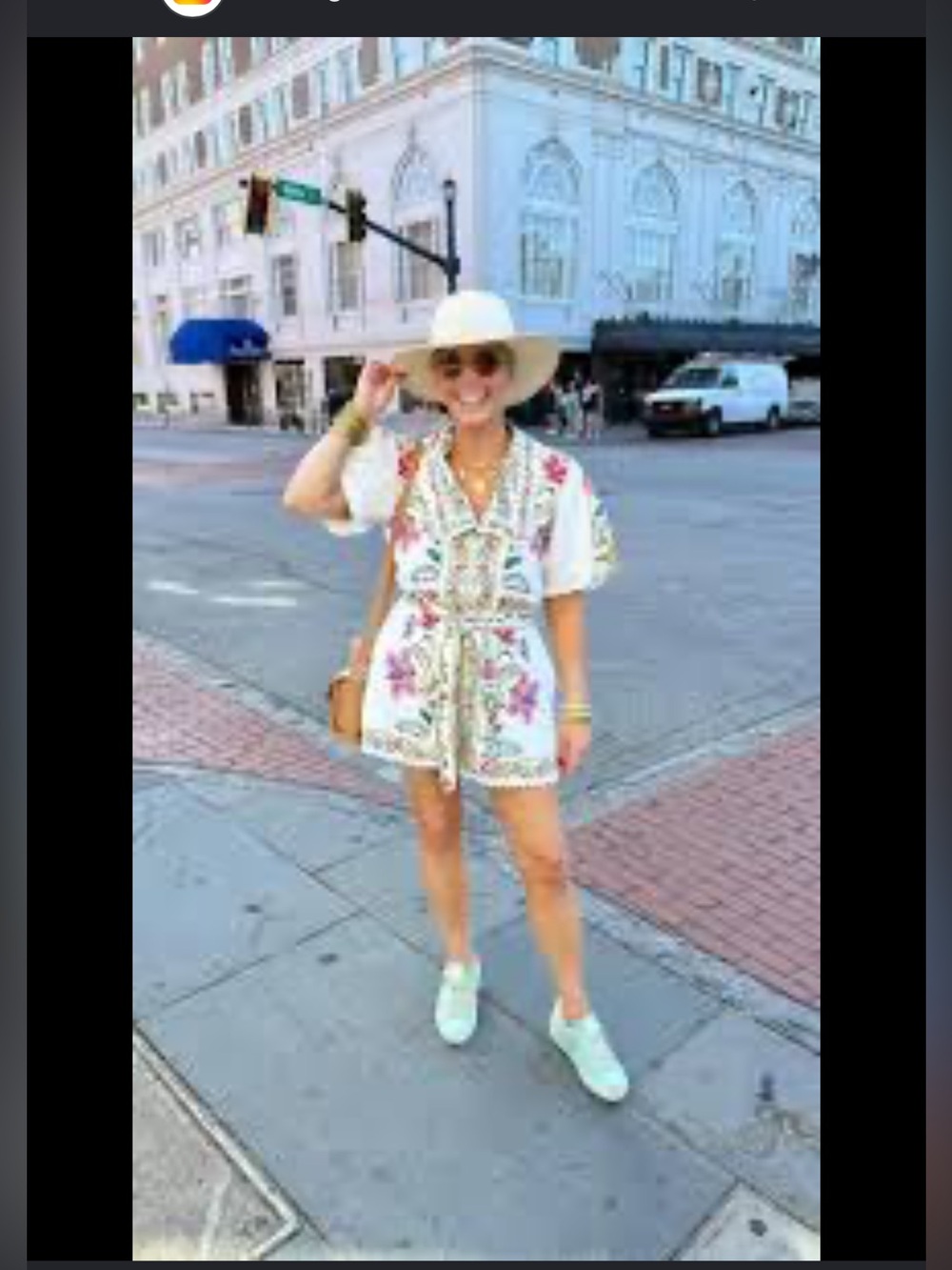 FARM Rio belted Floral Insects Romper Size M - Picture 13 of 16